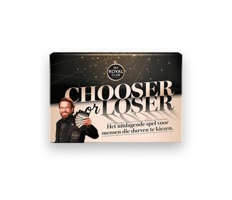 promotioneel kaartspel royal club chooser loser